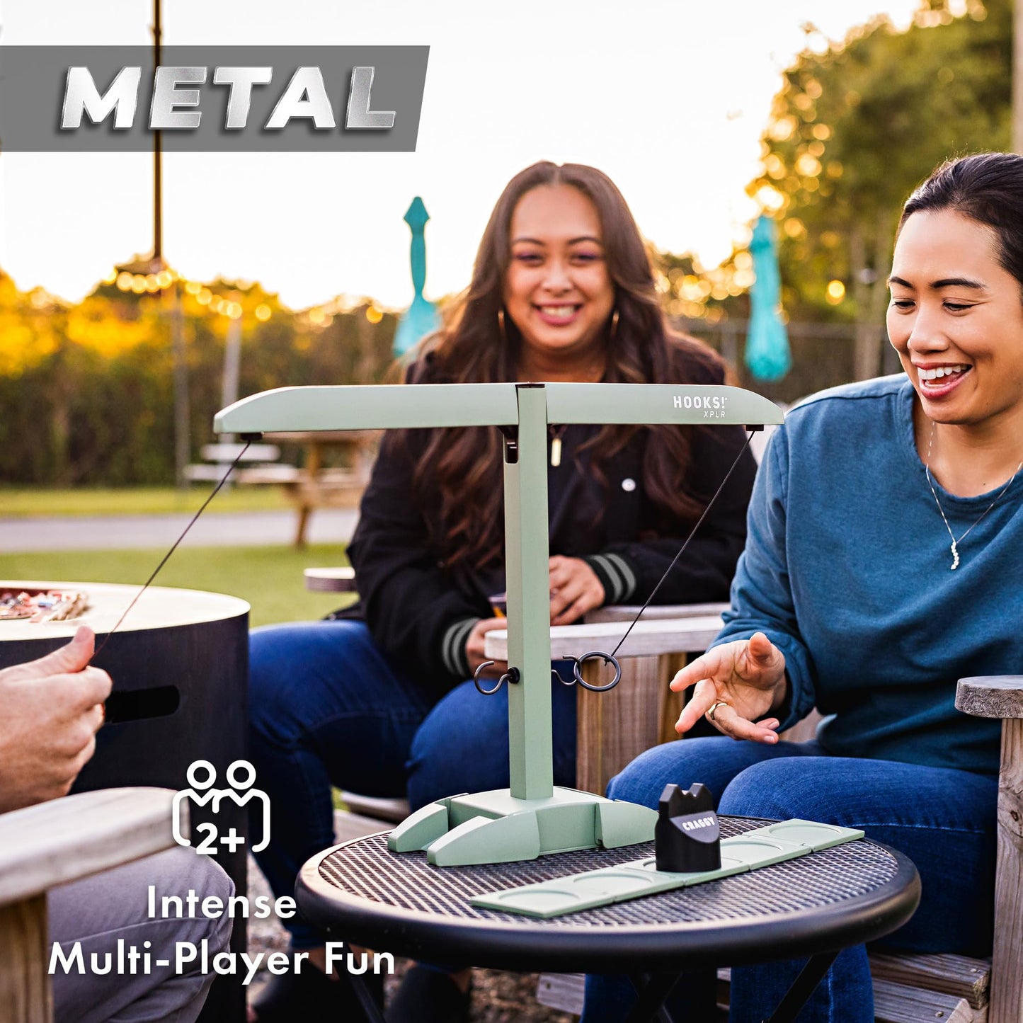 Craggy Games Ring Toss & Shot Ladder Game Hooks