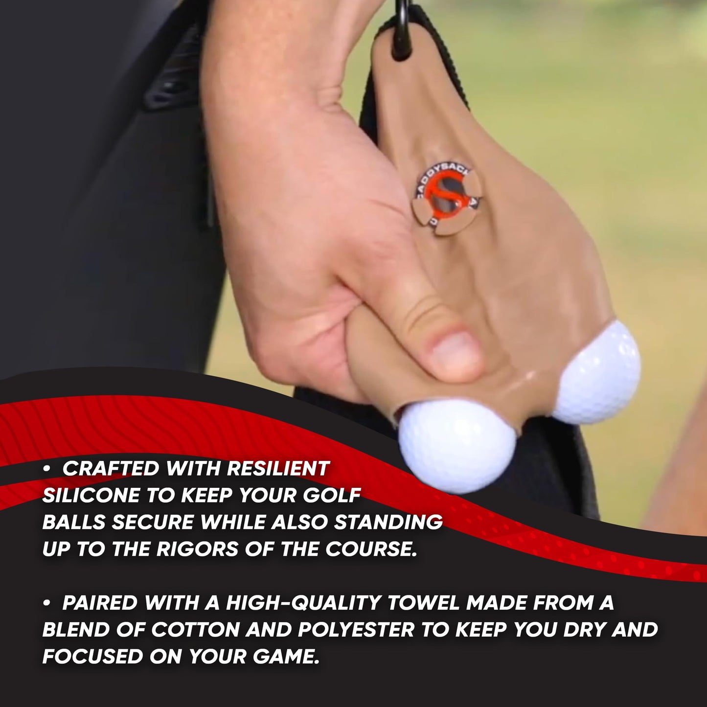 CADDYSACK Golf Ball Holder