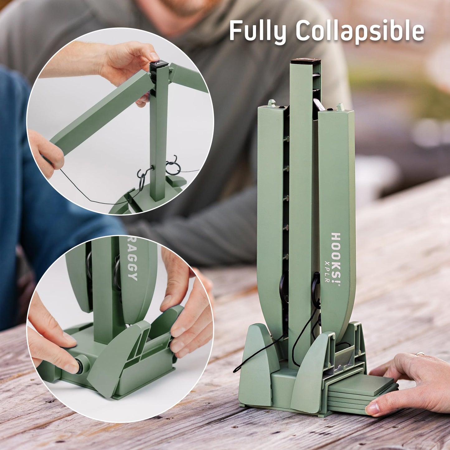 Craggy Games Ring Toss & Shot Ladder Game Hooks