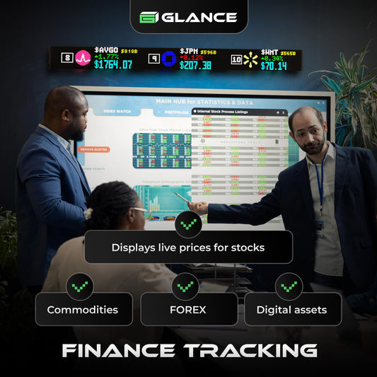 Glance Scroll led ticker