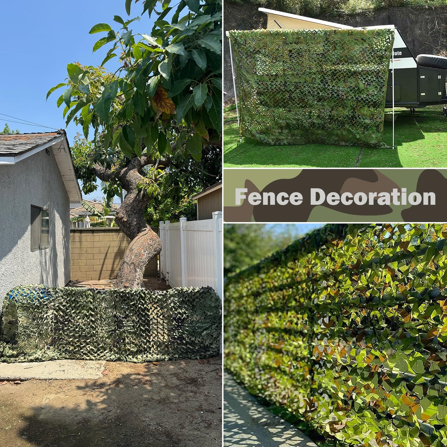Yeacool Camo Netting Camouflage Netting Camo Blind Army Net