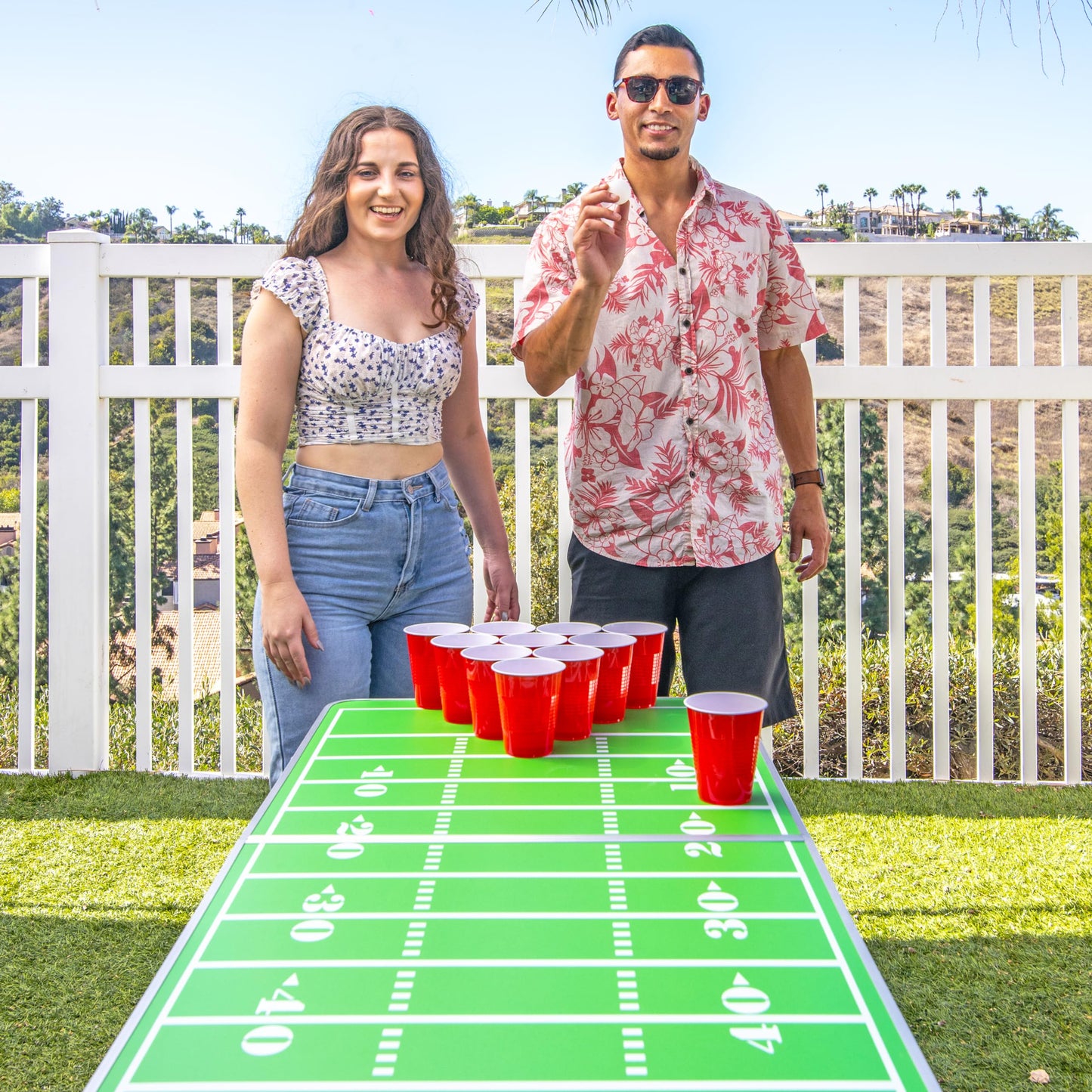 GoPong 8 Foot Portable Beer Pong / Tailgate Tables
