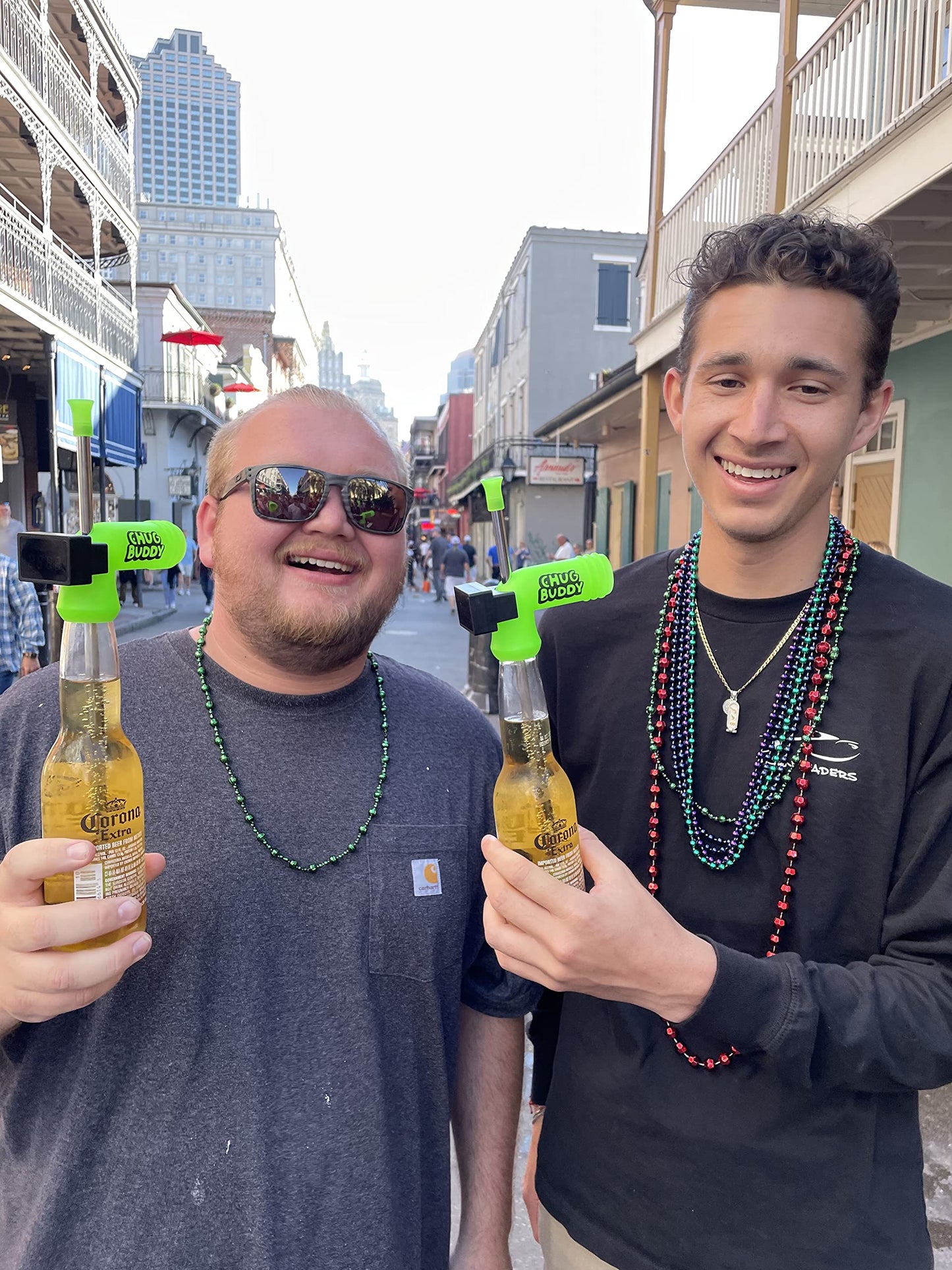 Chug Buddy Beer Snorkel with Timer, Beer Bong, Shotgun