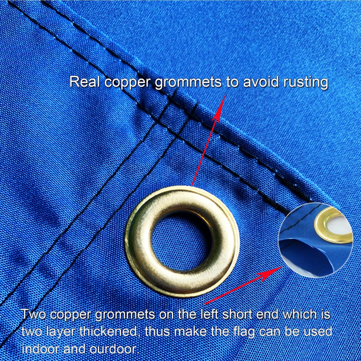 Winners Never Quit Flag 3x5