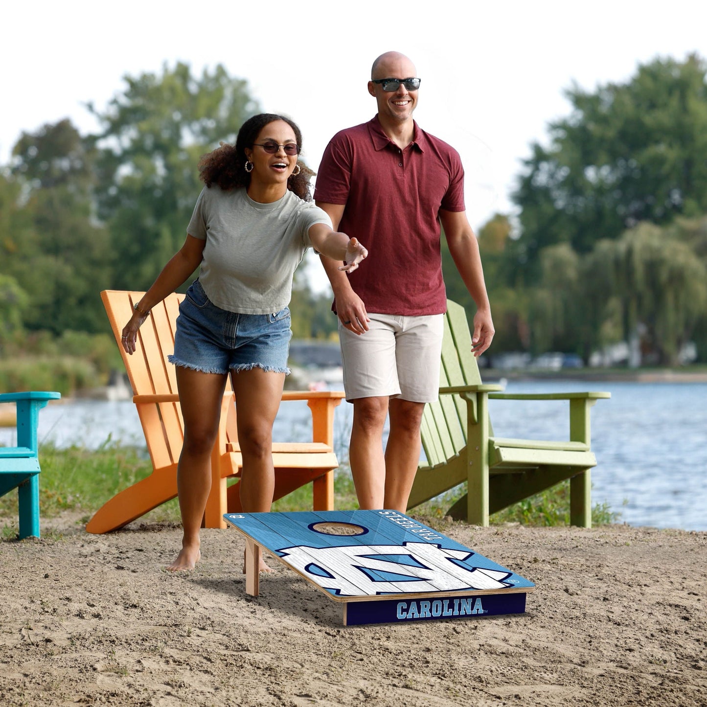 North Carolina Tar Heels 2x3 Tailgate Cornhole Boards