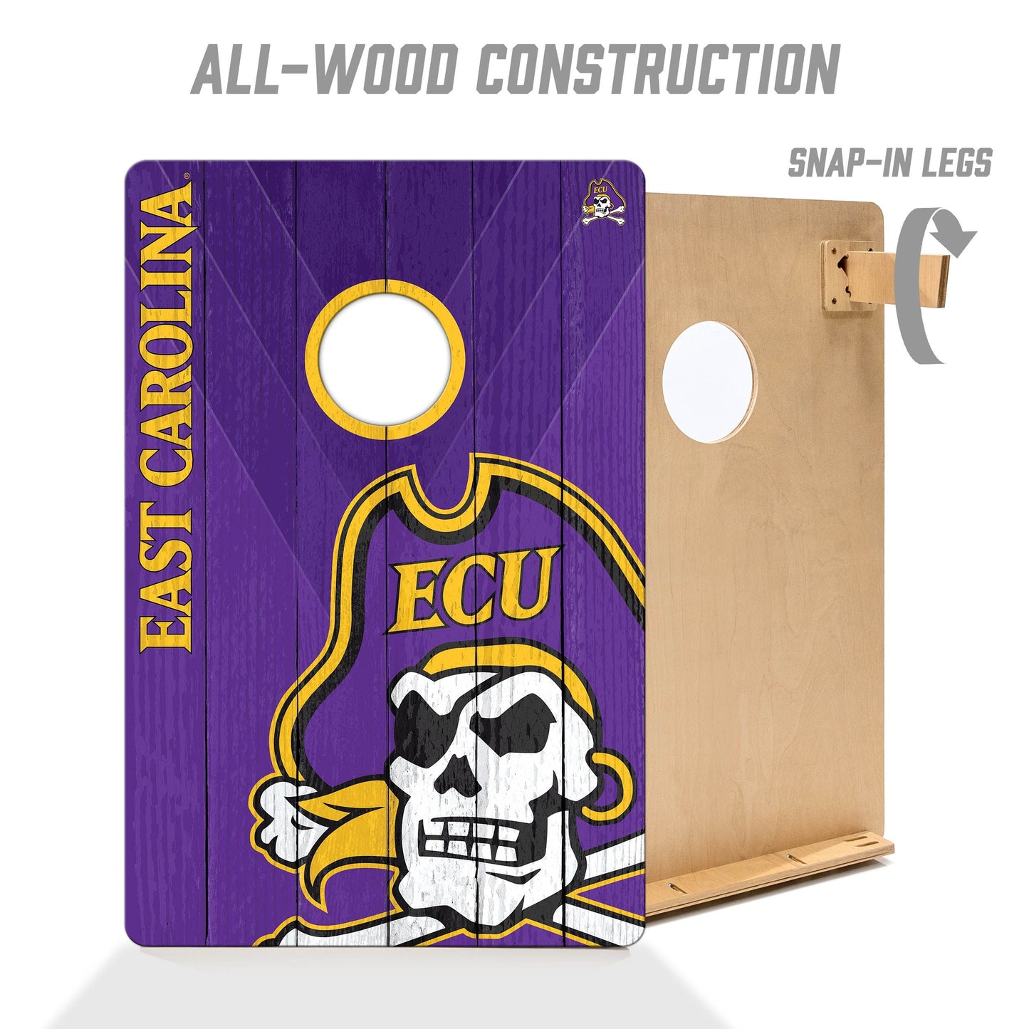 East Carolina Pirates 2x3 Tailgate Cornhole Boards
