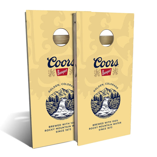 Coors Banquet Beer Cornhole Set