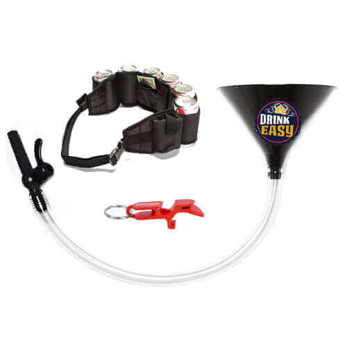Beer Funnel Party Pack – Funnel, Shotgun Key Chain & Beer Belt
