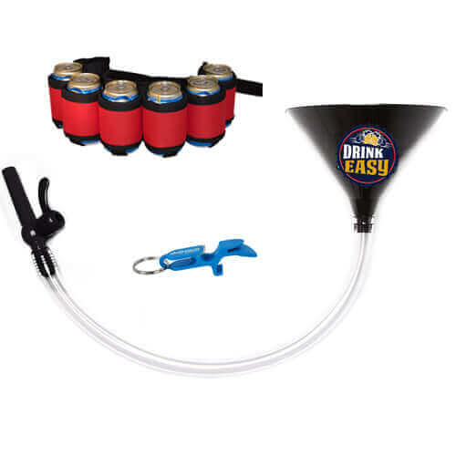 Beer Funnel Party Pack – Funnel, Shotgun Key Chain & Beer Belt
