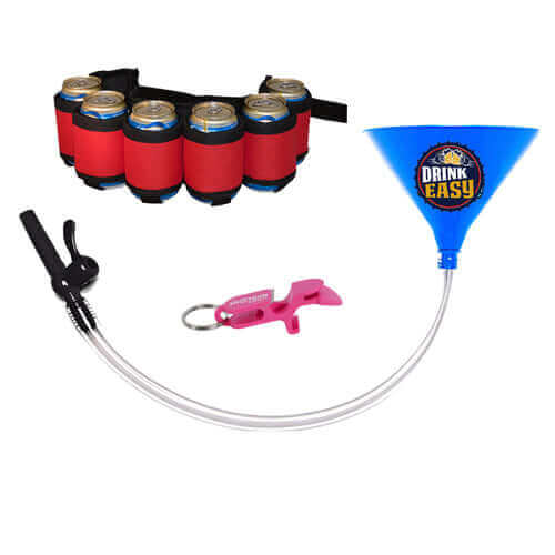 Beer Funnel Party Pack – Funnel, Shotgun Key Chain & Beer Belt