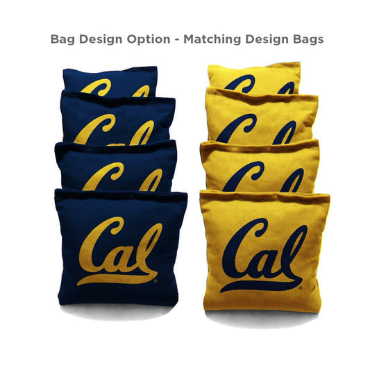 Berkeley Golden Bears Alternating Diamond All-Weather Cornhole Set