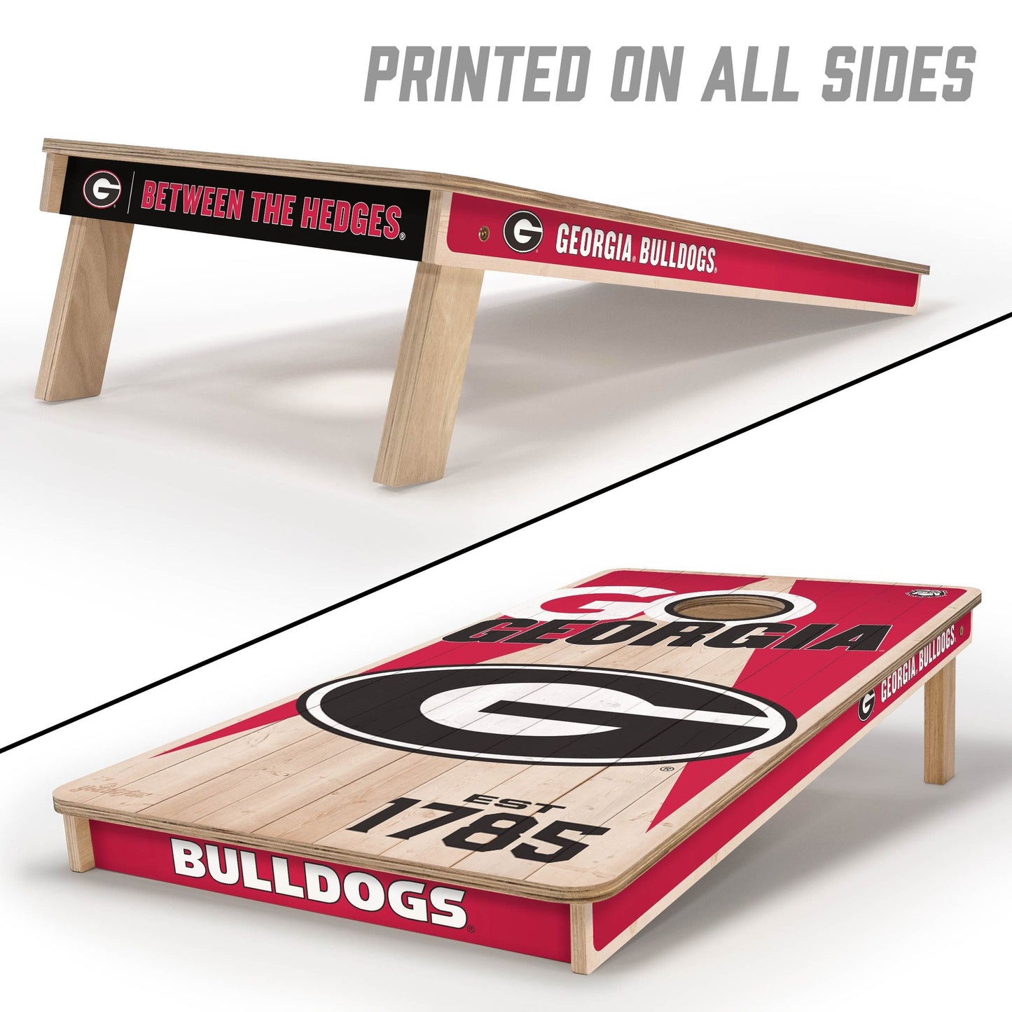 Georgia Bulldogs 2x4 Pro Cornhole Boards