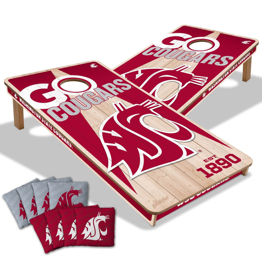 Washington State Cougars 2x4 Pro Cornhole Boards