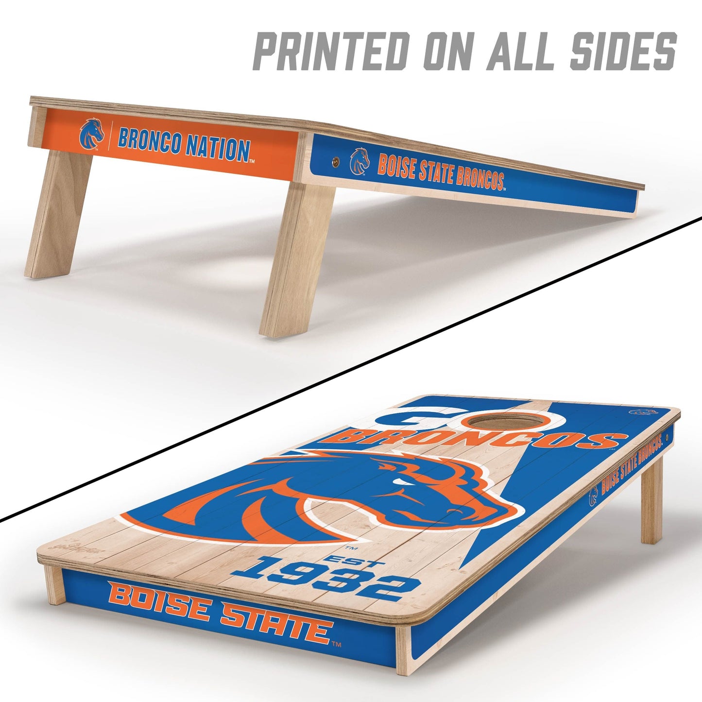 Boise State Broncos 2x4 Pro Cornhole Boards