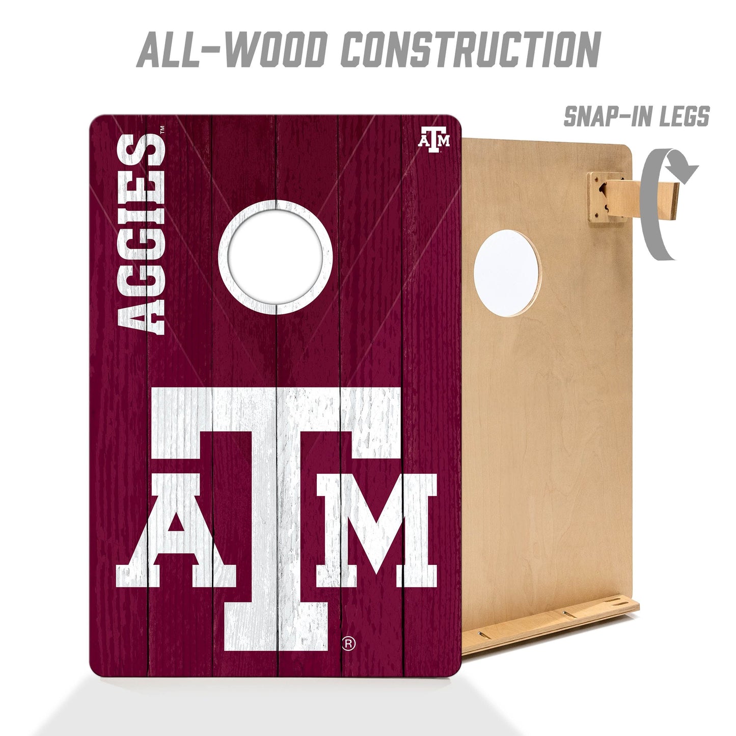 Texas A&M Aggies 2x3 Tailgate Cornhole Boards