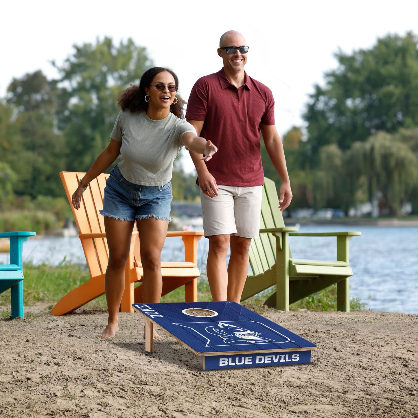 Duke Blue Devils 2x3 Tailgate Cornhole Boards