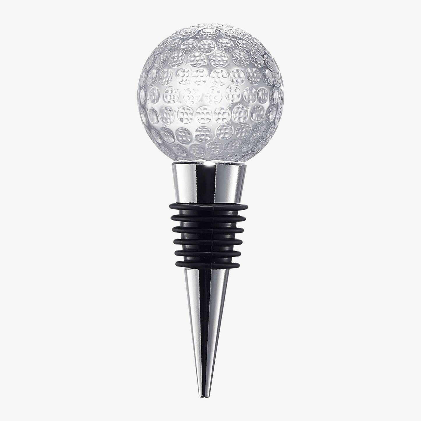 Golf Ball Wine & Champagne Bottle Stopper