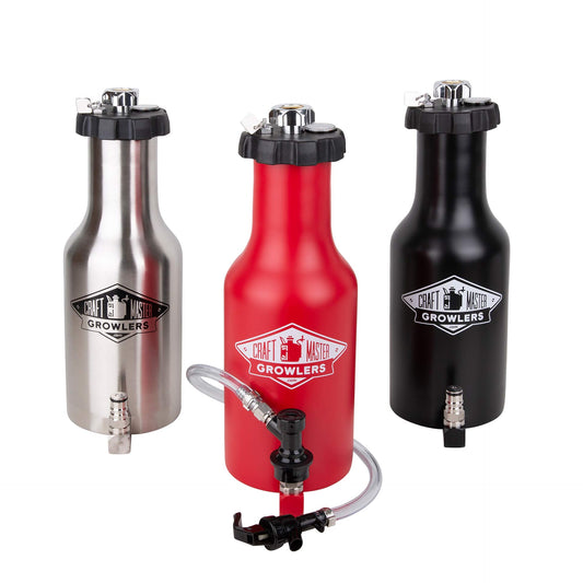 *Custom Image* "Portable Keg" 64 oz Growlveller™ C02 Carbonated - Free Shipping