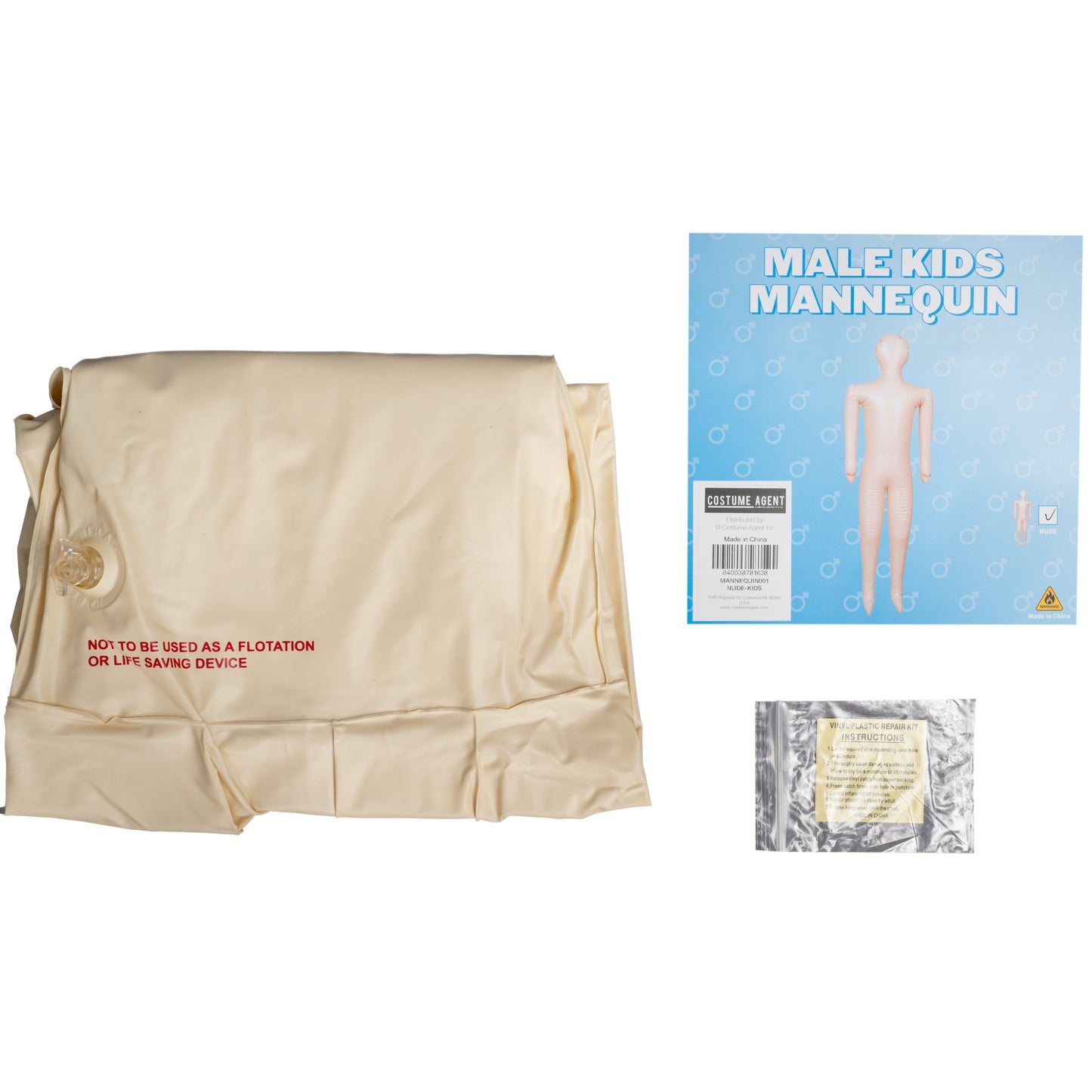 Inflatable Blow Up Costume Mannequin Doll