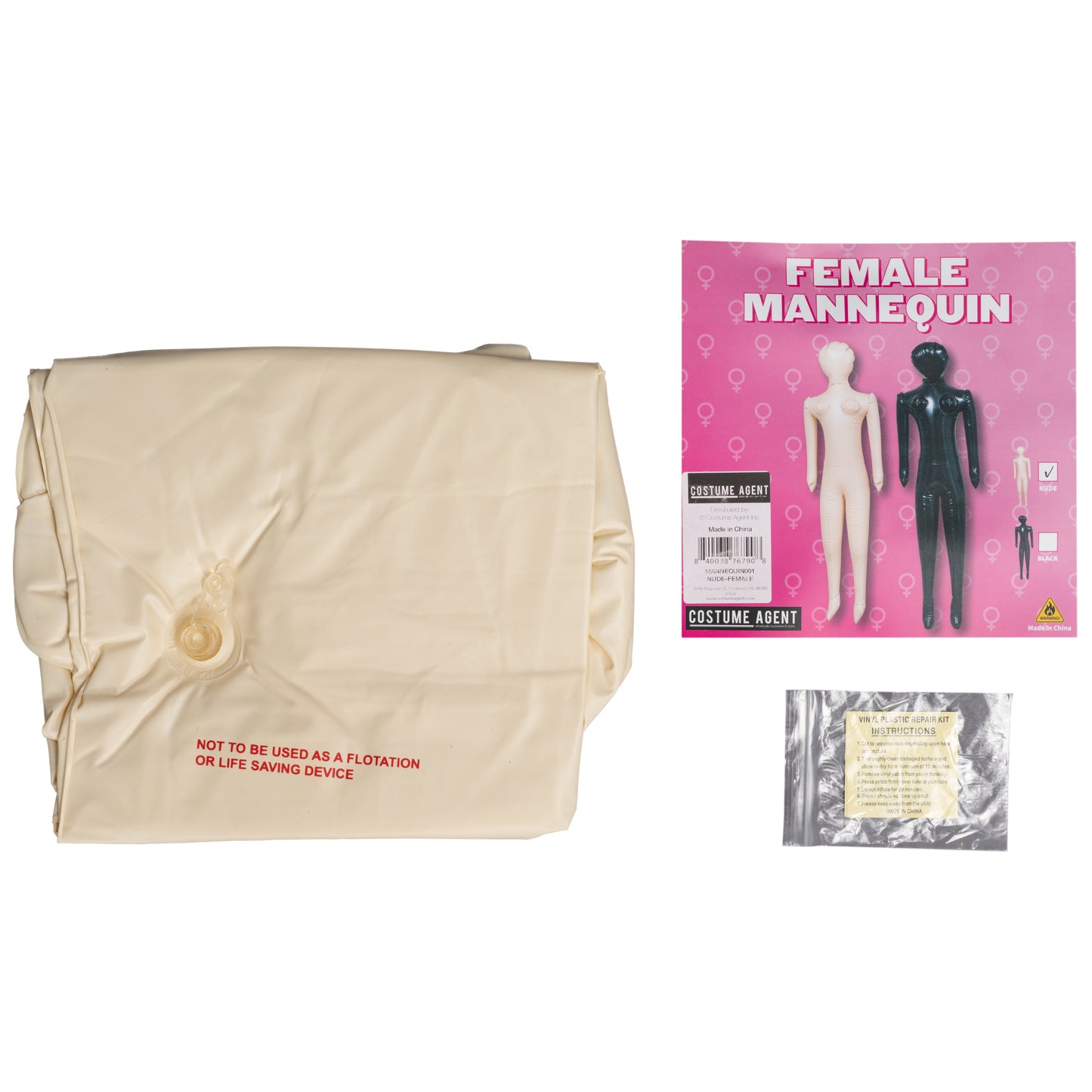 Inflatable Blow Up Costume Mannequin Doll