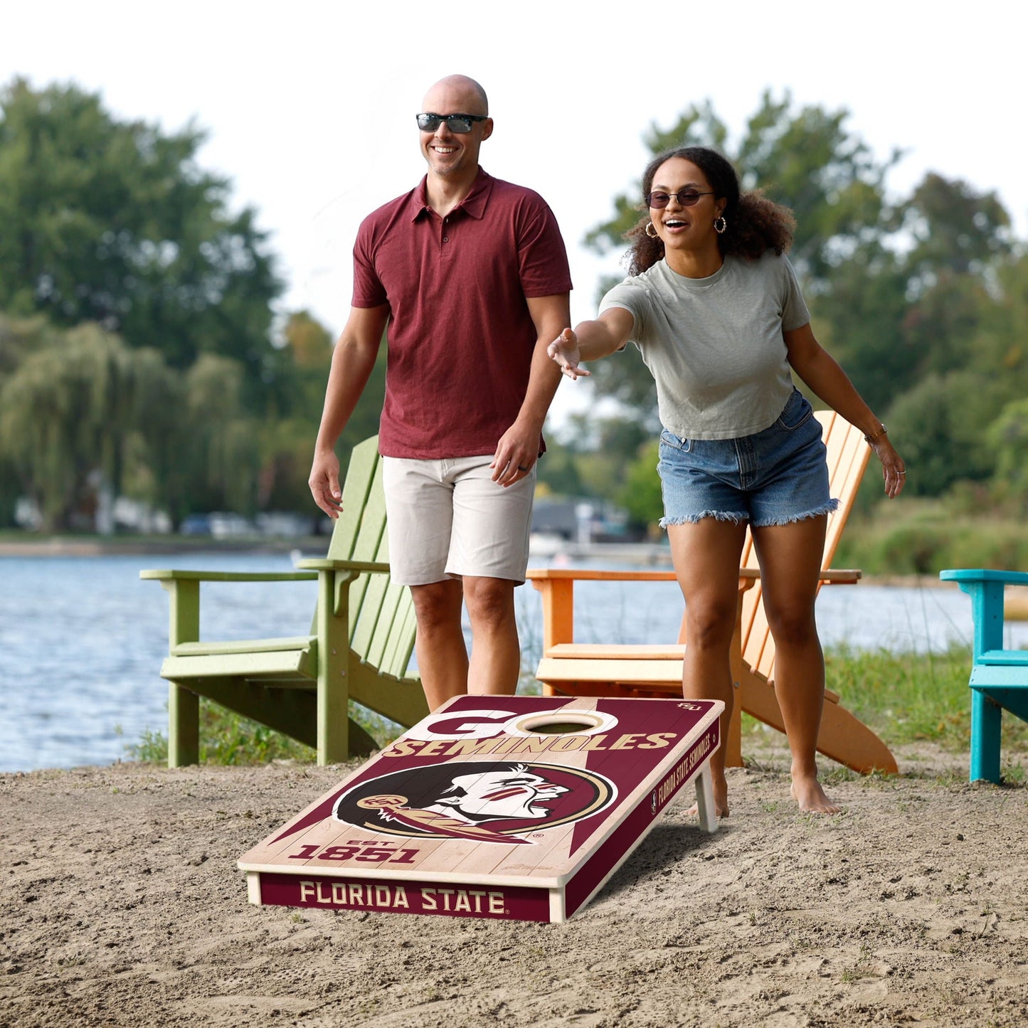 Florida State Seminoles 2x4 Pro Cornhole Boards