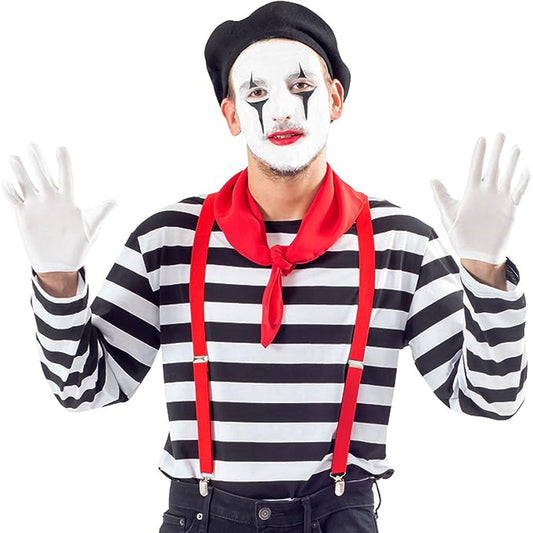Men's Mime Costume Set