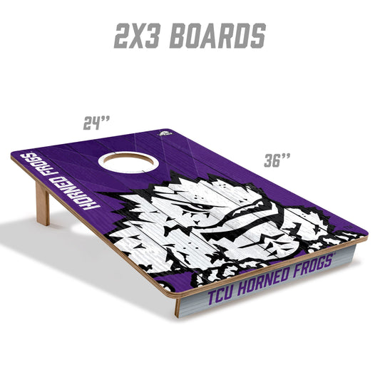 TCU Horned Frogs 2x3 Tailgate Cornhole Boards