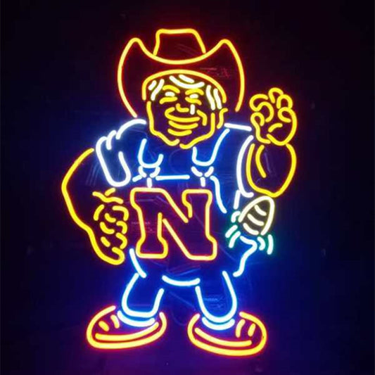 Nebraska Herbie Neon Signs