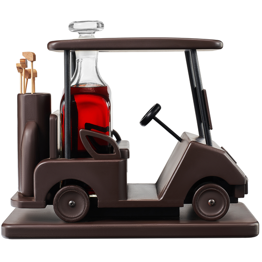 Golf Cart Whiskey Decanter