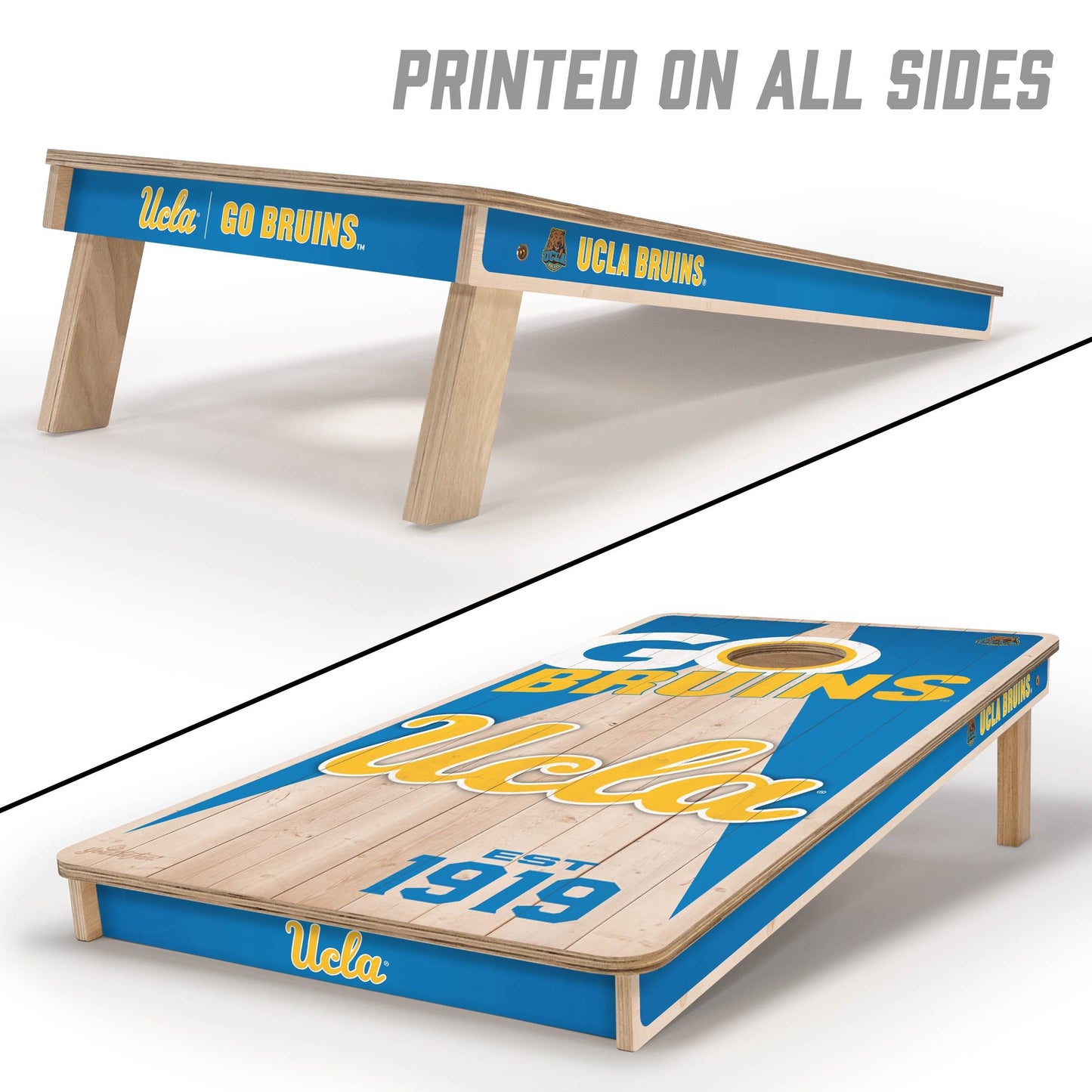 UCLA Bruins 2x4 Pro Cornhole Boards