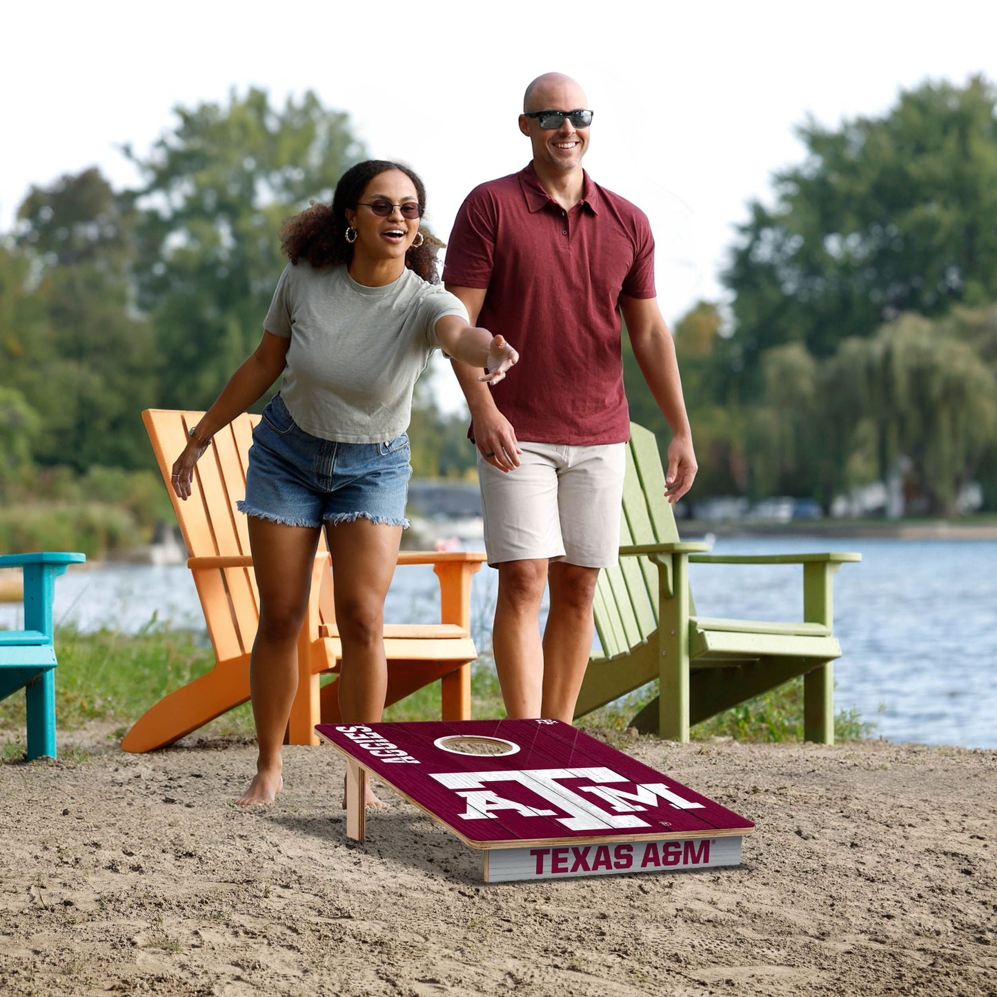Texas A&M Aggies 2x3 Tailgate Cornhole Boards