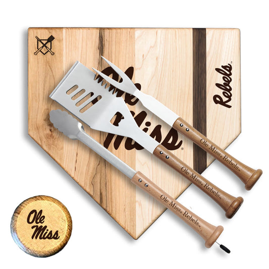 Ole Miss "SILVER SLUGGER" Combo Set