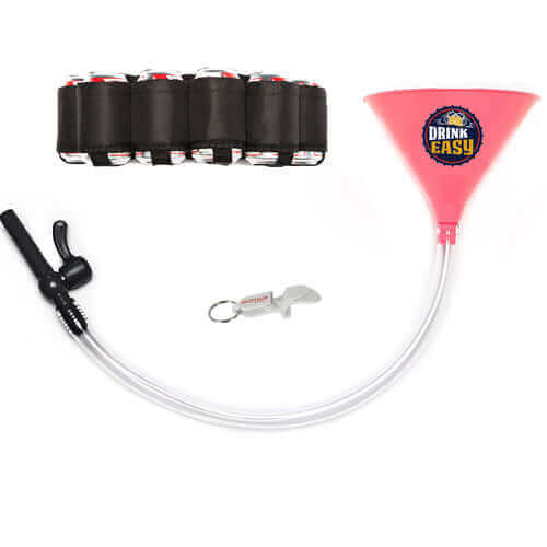 Beer Funnel Party Pack – Funnel, Shotgun Key Chain & Beer Belt