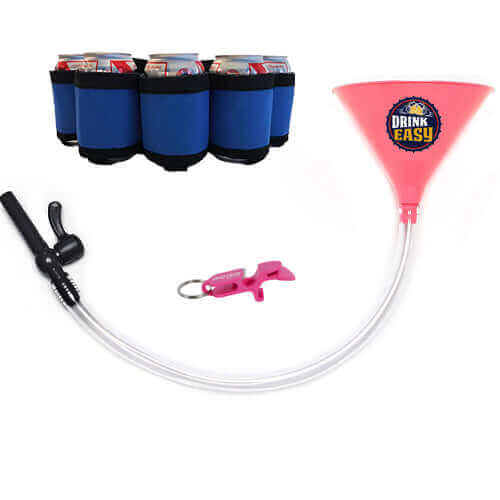 Beer Funnel Party Pack – Funnel, Shotgun Key Chain & Beer Belt