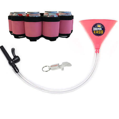 Beer Funnel Party Pack – Funnel, Shotgun Key Chain & Beer Belt