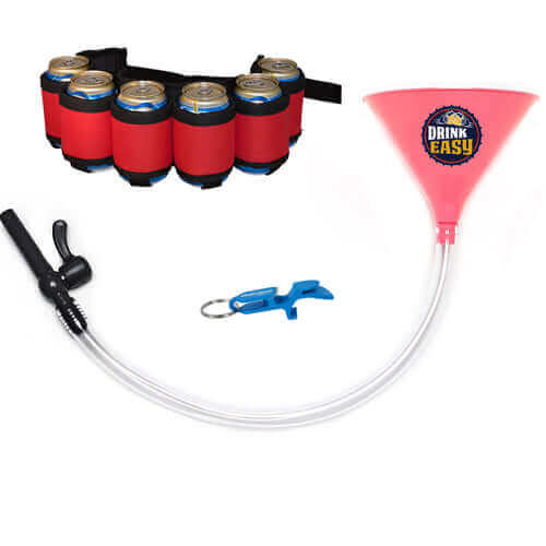Beer Funnel Party Pack – Funnel, Shotgun Key Chain & Beer Belt