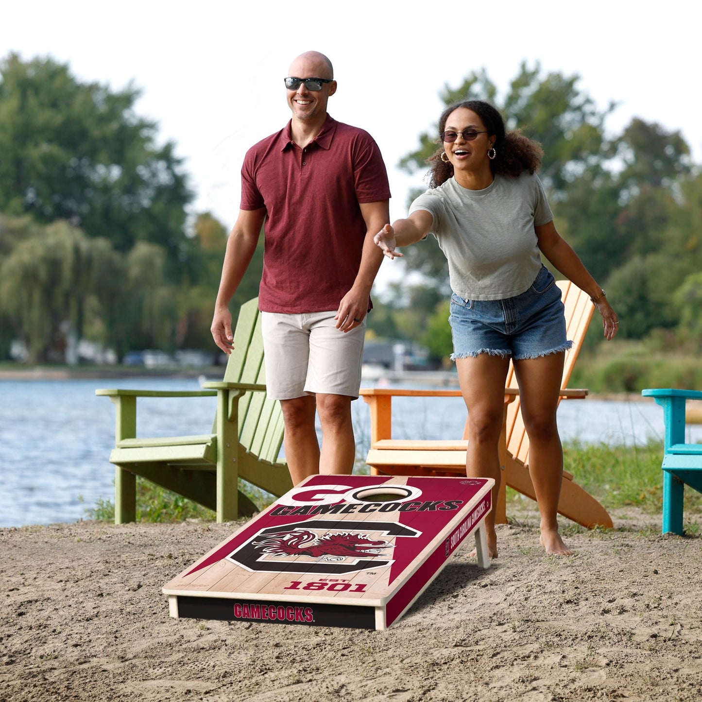 South Carolina Gamecocks 2x4 Pro Cornhole Boards