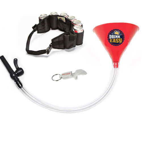 Beer Funnel Party Pack – Funnel, Shotgun Key Chain & Beer Belt