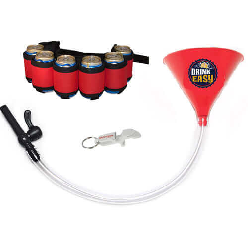 Beer Funnel Party Pack – Funnel, Shotgun Key Chain & Beer Belt