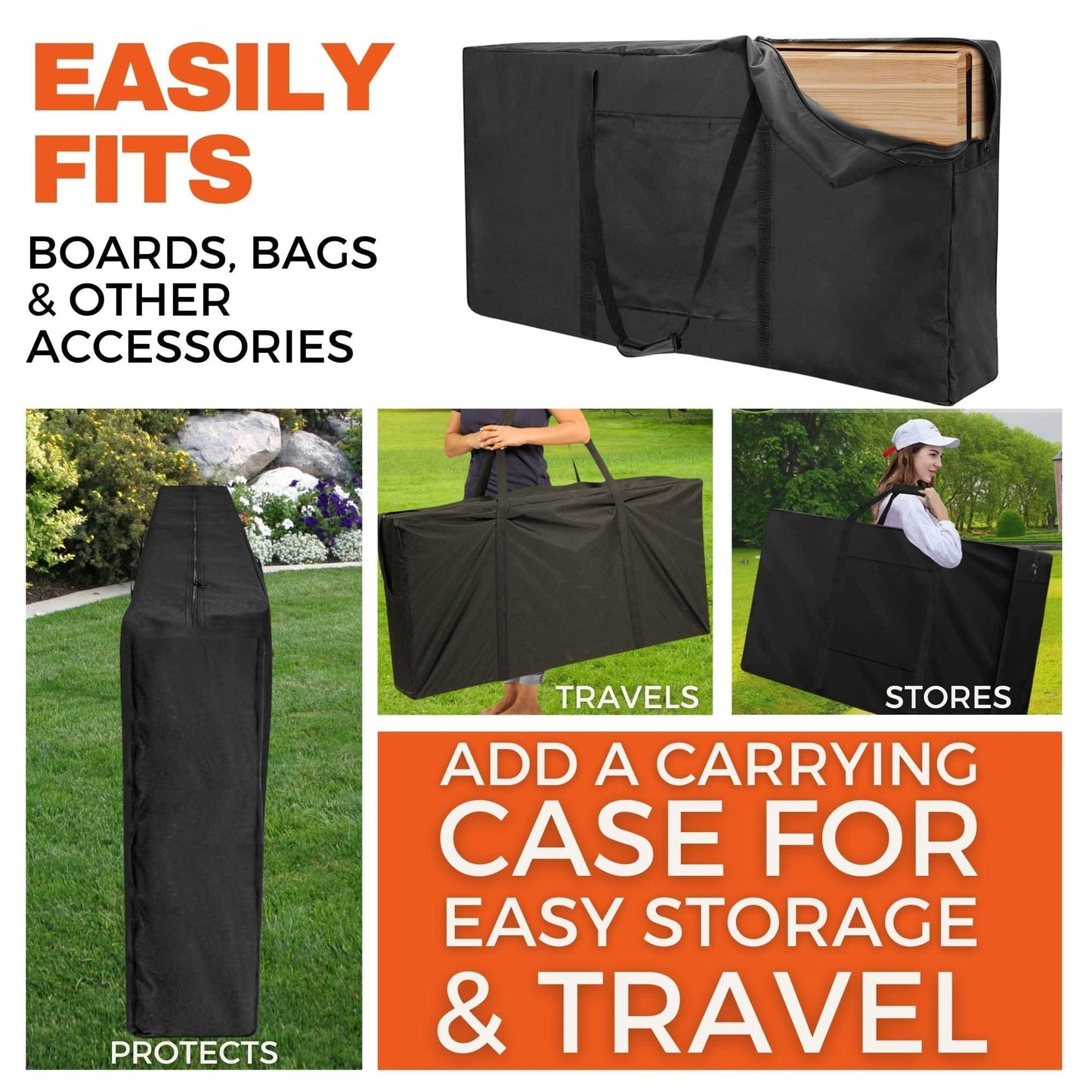 Notre Dame Cornhole Boards - WSOC Runway Series