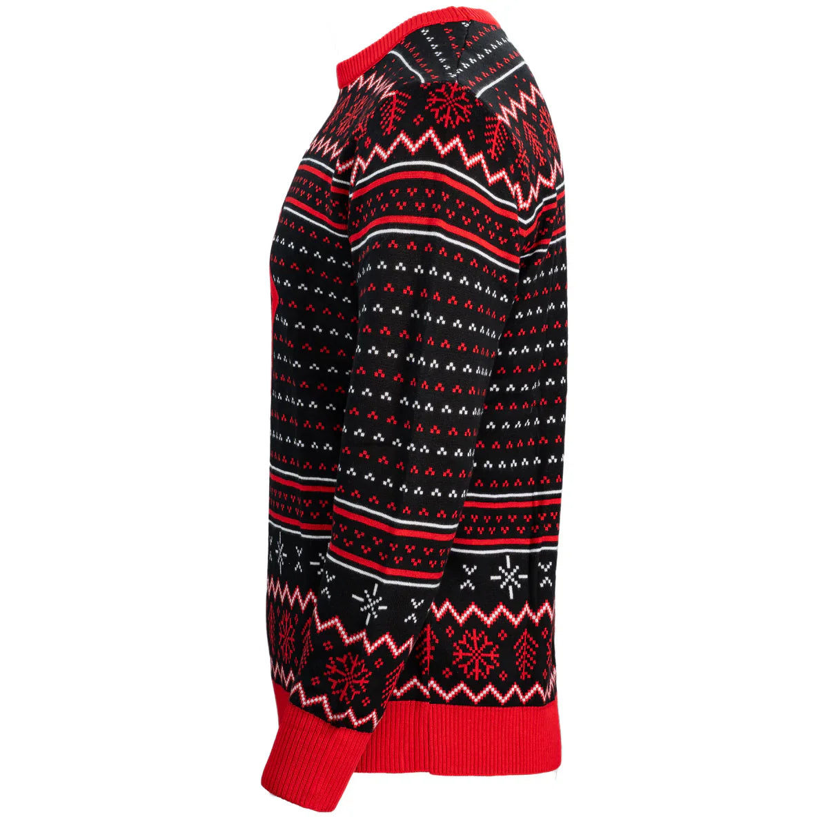 Rolling Stones Lips Tongue Logo Adult Unisex Ugly Christmas Sweater