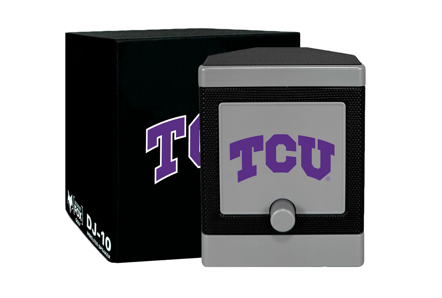 Golf Cart Phone Caddy + Speaker - TCU
