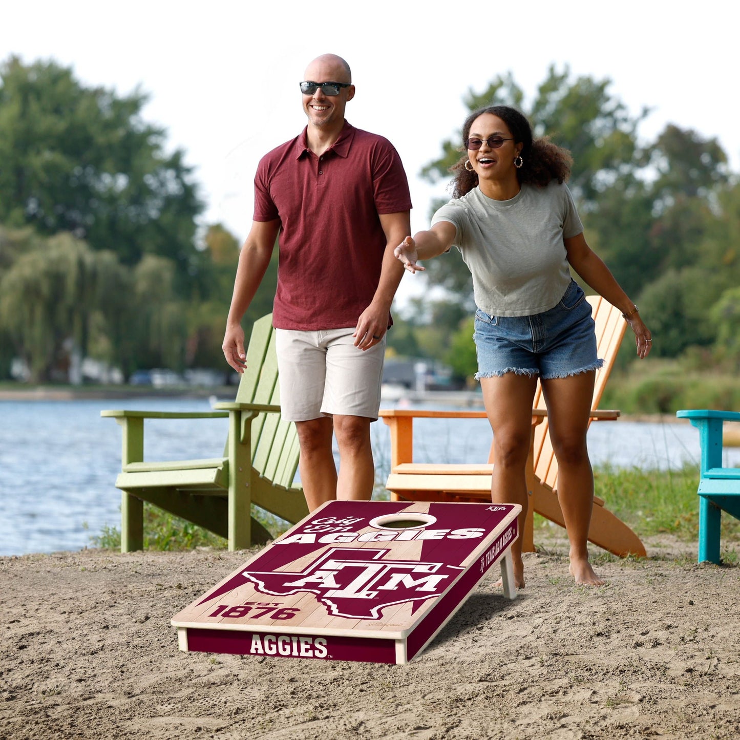 Texas A&M Aggies 2x4 Pro Cornhole Boards