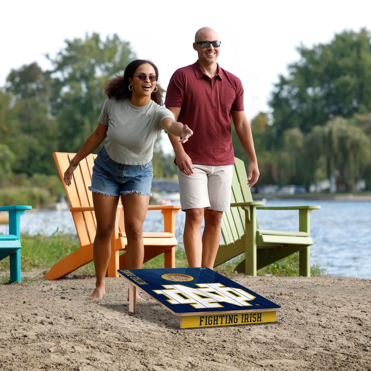 Notre Dame Fighting Irish 2x3 Tailgate Cornhole Boards