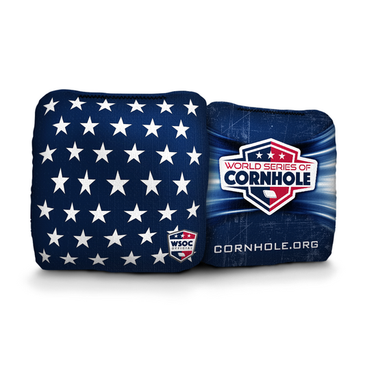Patriotic Stars Cornhole Bags - Professional Rapter 5.5