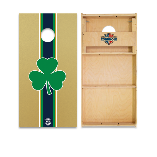 Notre Dame Cornhole Boards - WSOC Runway Series