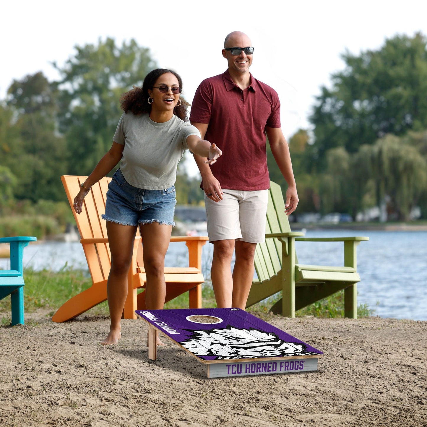 TCU Horned Frogs 2x3 Tailgate Cornhole Boards
