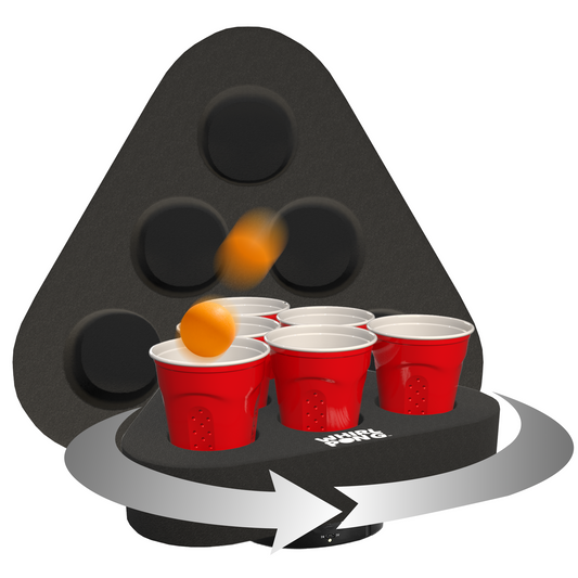 Whirl Pong - Spinning Cup Pong Game (Set of 2)