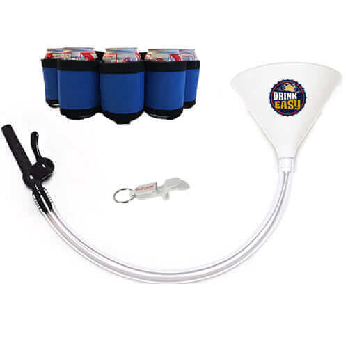 Beer Funnel Party Pack – Funnel, Shotgun Key Chain & Beer Belt