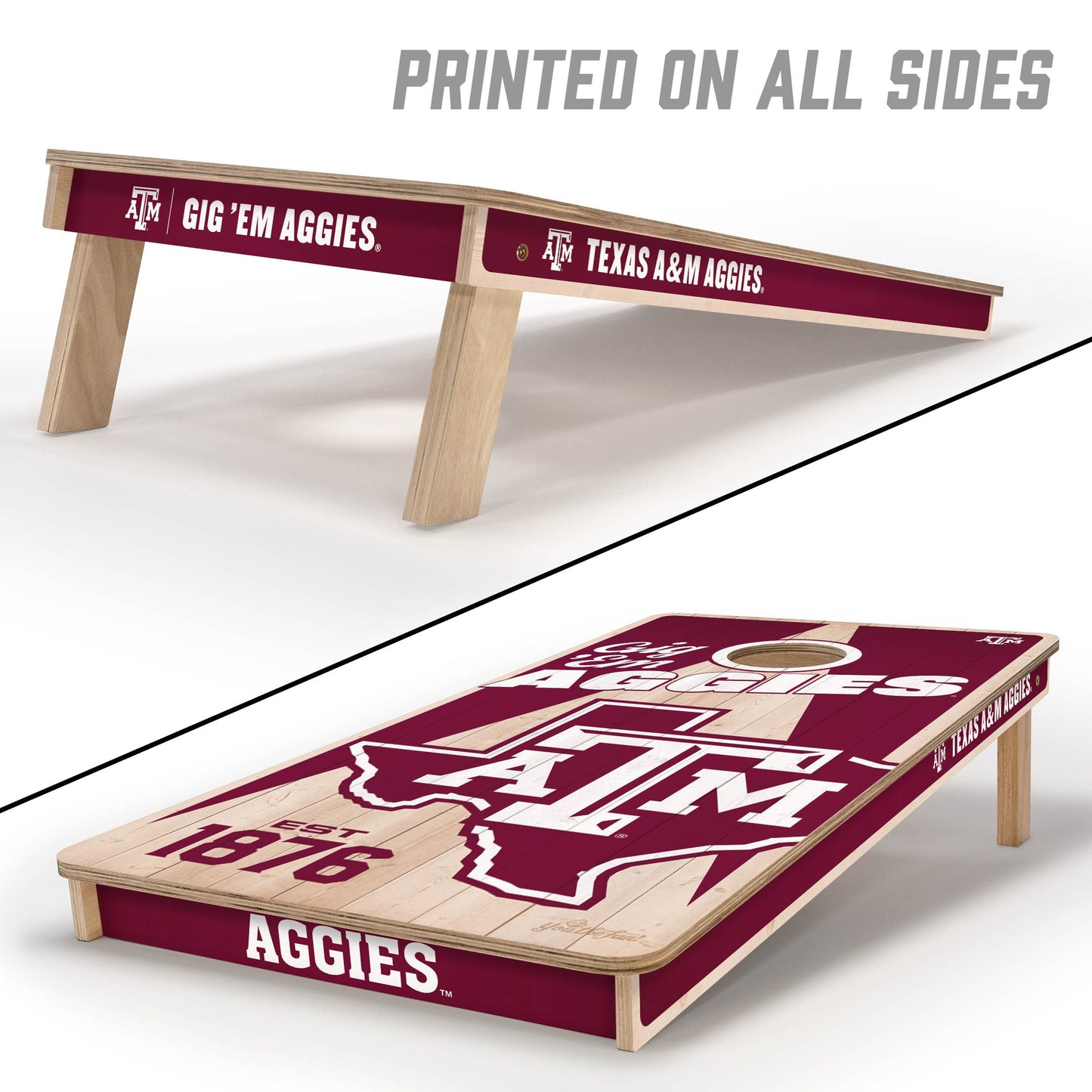Texas A&M Aggies 2x4 Pro Cornhole Boards
